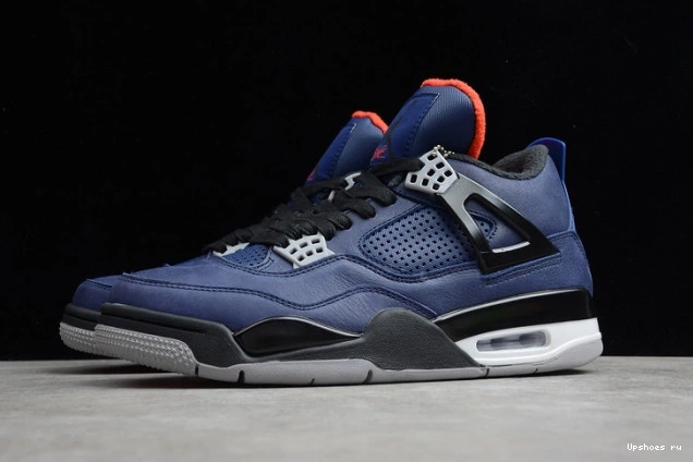 Jordan CQ9597-401 Air Black 4 Red Loyal WNTR Habanero Blue 0329